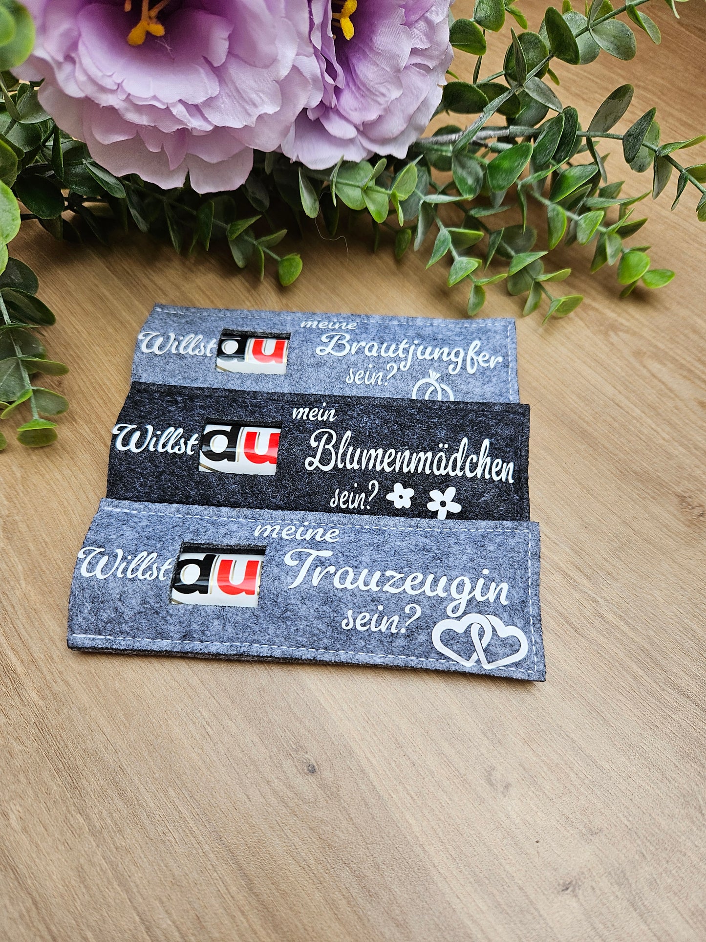 Hülle "längste Praline der Welt" Hochzeit