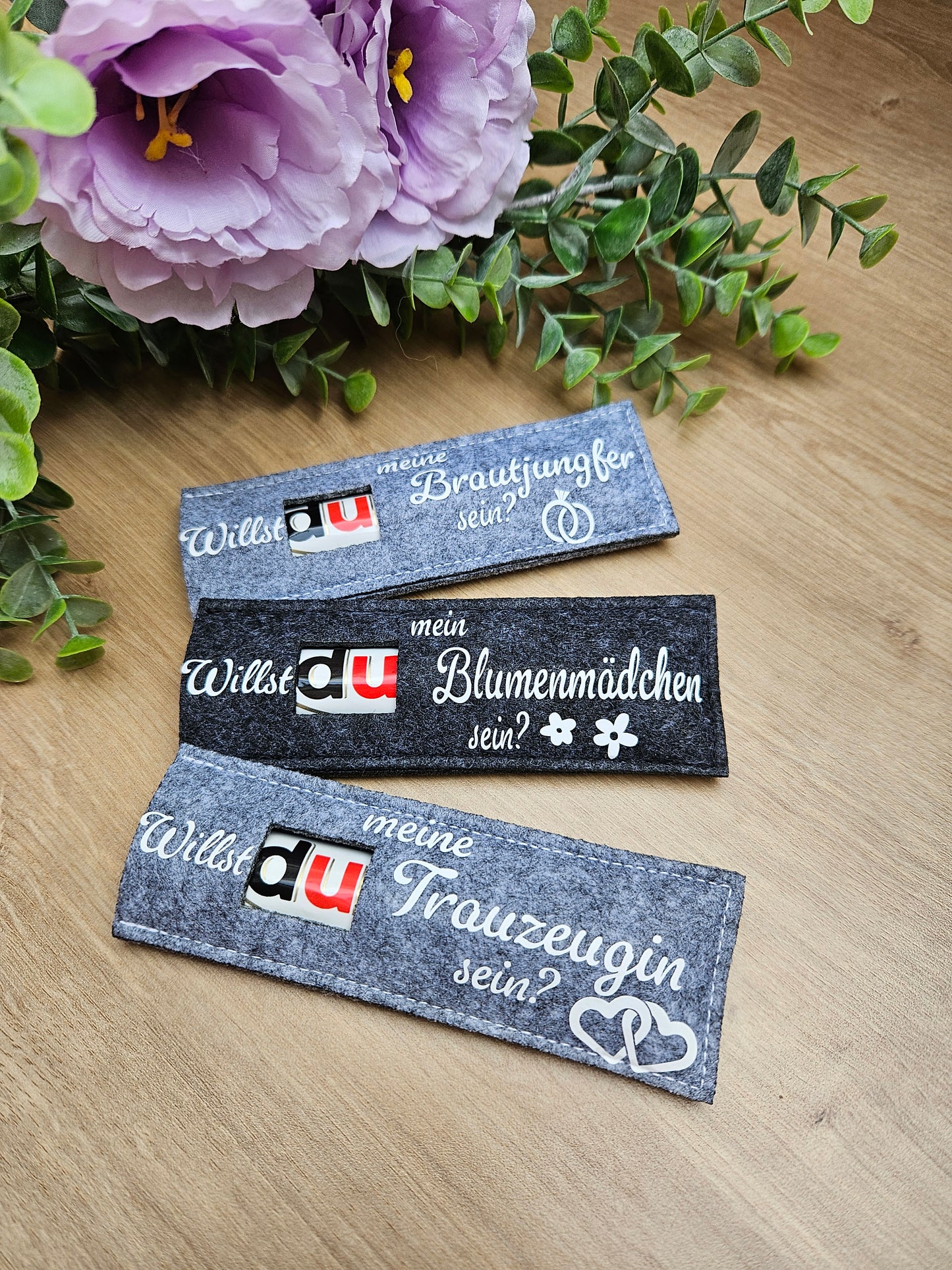 Hülle "längste Praline der Welt" Hochzeit
