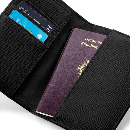 Reisepasshülle Leder inkl. Kofferanhänger