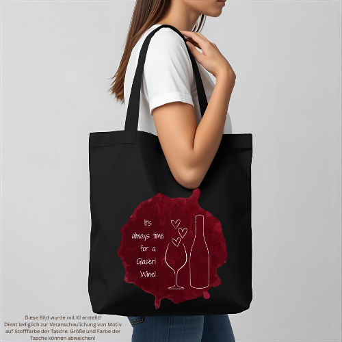 Tasche "Glaserl Wine"