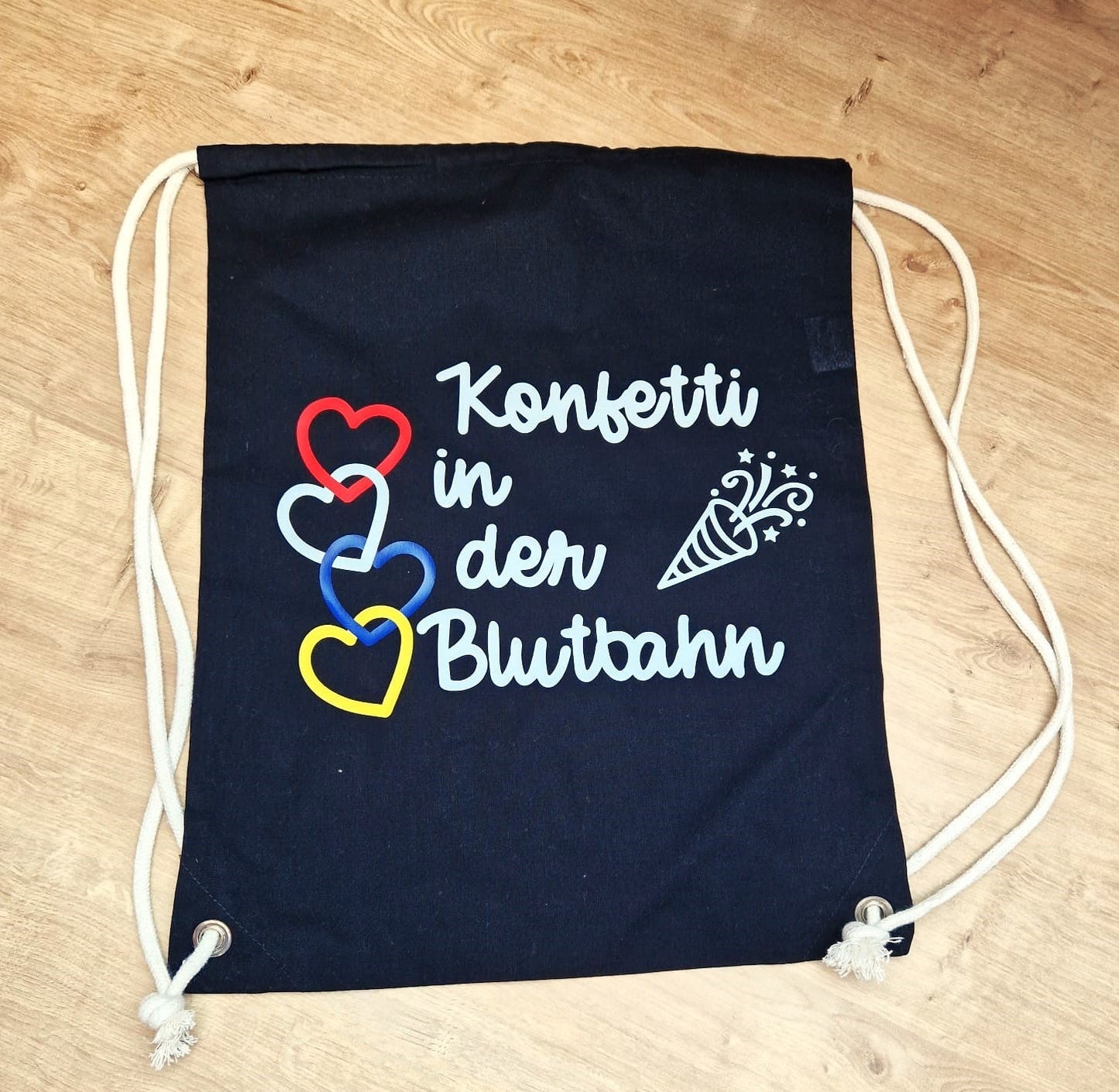 Tasche "Konfetti in der Blutbahn"