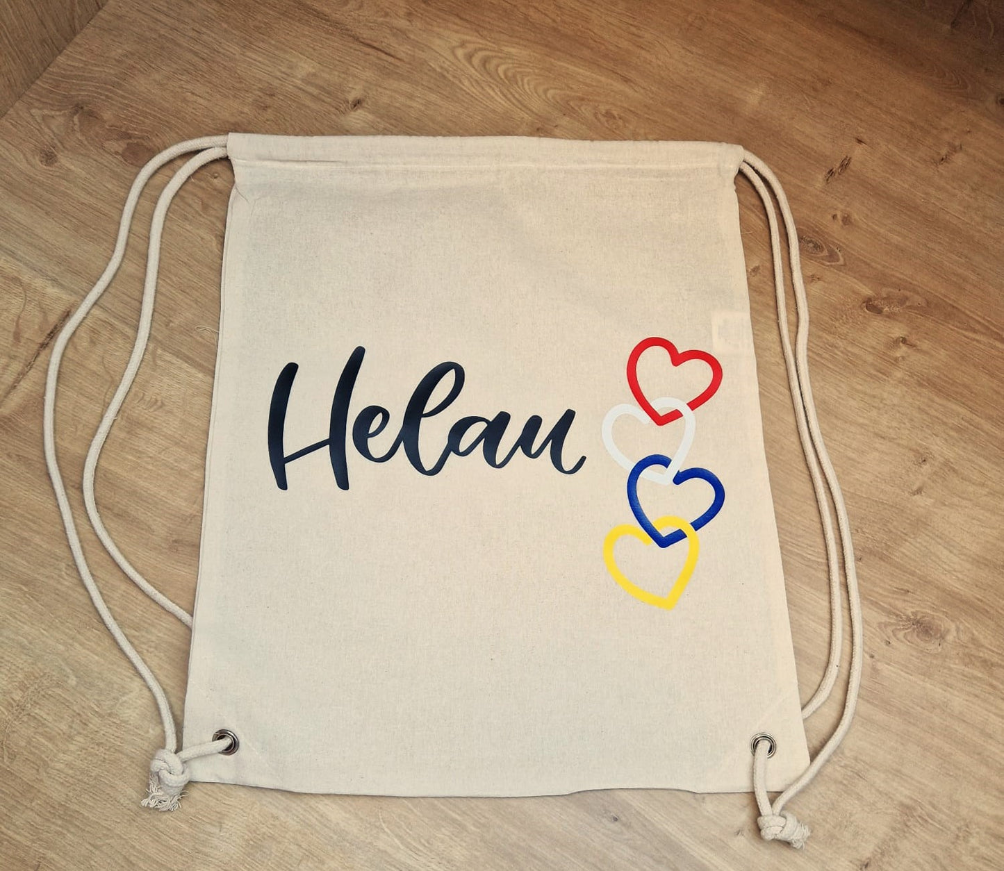 Tasche "Helau Herzenkette"