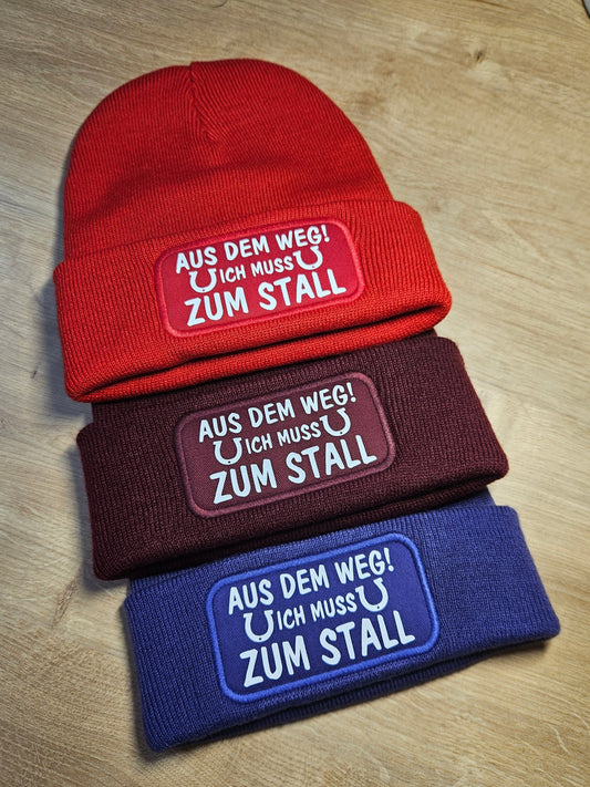 Mütze - mit Patch zum personalisieren Erwachsene