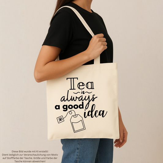 Tasche "Tea is always a good idea"