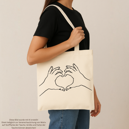 Tasche "Herzhände"
