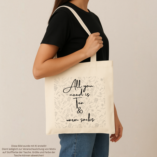 Tasche "Tea&Warmsocks"