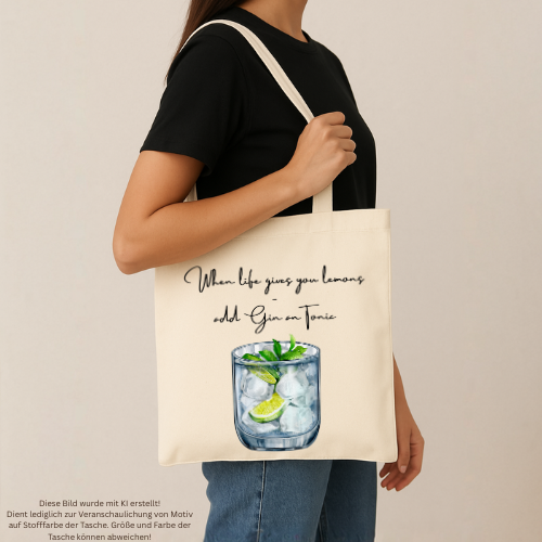 Tasche "Gin-Tonic"