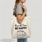 Tasche "drink tea, be happy"