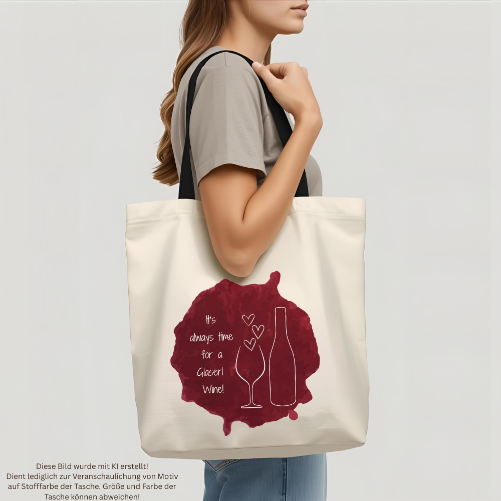 Tasche Wine an Drinks